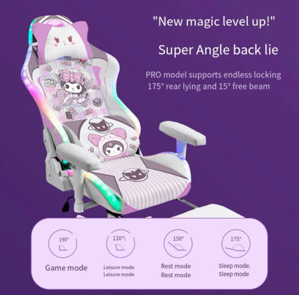 Kuromi Gaming Chair-Pro - Image 6