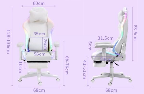 Kuromi Gaming Chair-Pro - Image 2